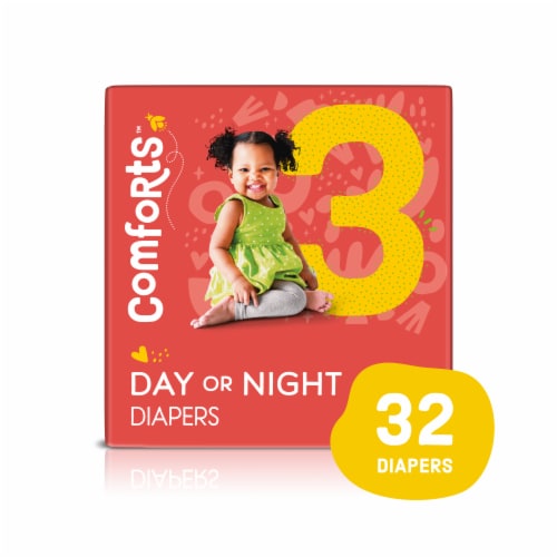Comforts diapers shop size 3