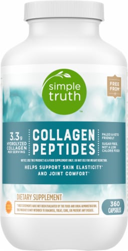 Simple Truth™ Collagen Peptides Capsules Perspective: front