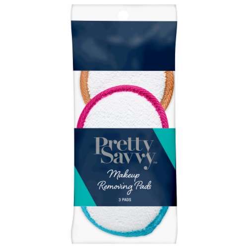 Pretty Savvy™ Makeup Removing Pads Perspective: front