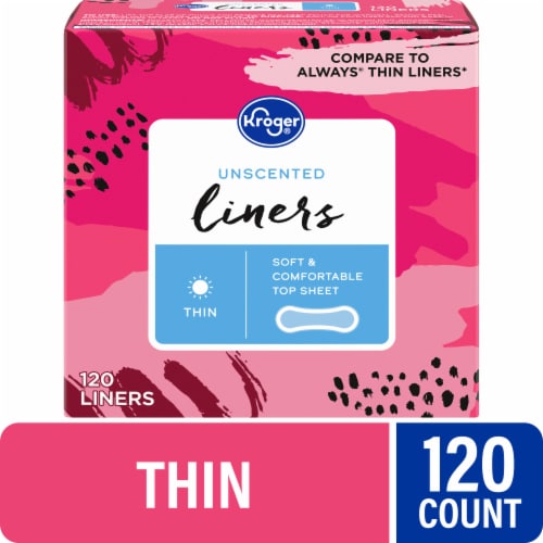 Kroger® Panty Liners Ultra Thin Absorbency Unscented Perspective: front
