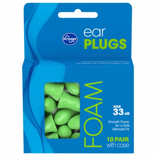 Kroger® Foam Ear Plugs Perspective: front