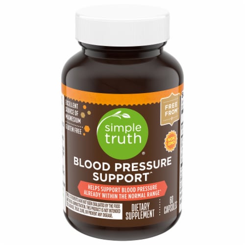 Simple Truth® Blood Pressure Support Capsules Perspective: front