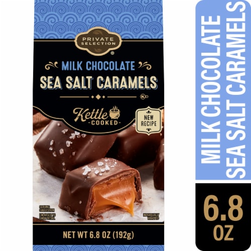Private Selection® Milk Chocolate Caramels With Sea Salt Perspective: front