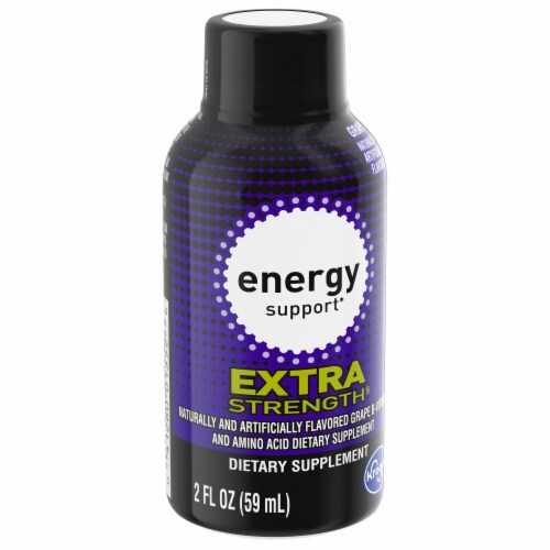 Kroger® Energy Extra Strength Grape Perspective: front
