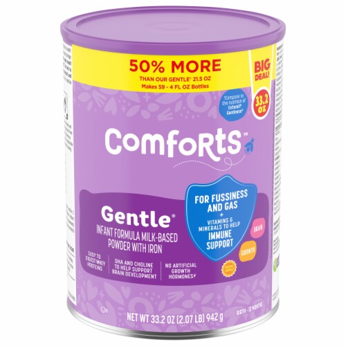 Comforts™ Gentle Milk Based Infant Formula Powder Value Size Perspective: front