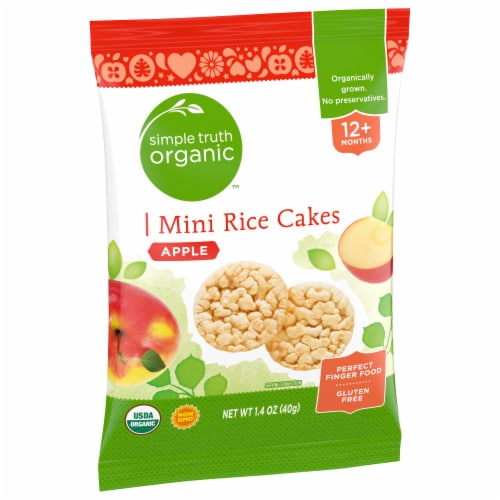 Simple Truth Organic™ Apple Mini Rice Cakes Perspective: front