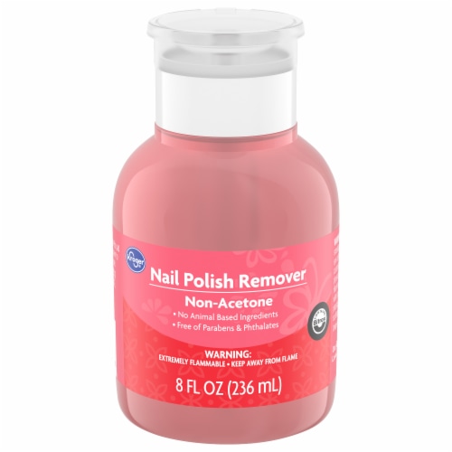 Kroger Non-Acetone Nail Polish Remover Perspective: front