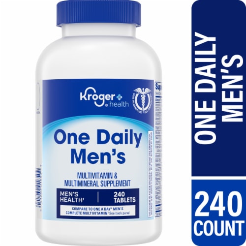 Kroger® One Daily Mens Multivitamin Perspective: front