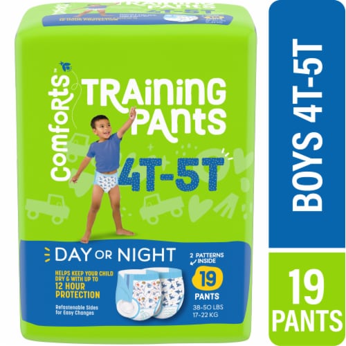 Comforts™ For Toddler Day & Night Training Pants Boys 4T-5T (37+ lbs), 19  count - City Market