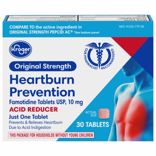 Kroger® Original Strength Heartburn Prevention Acid Reducer Perspective: front