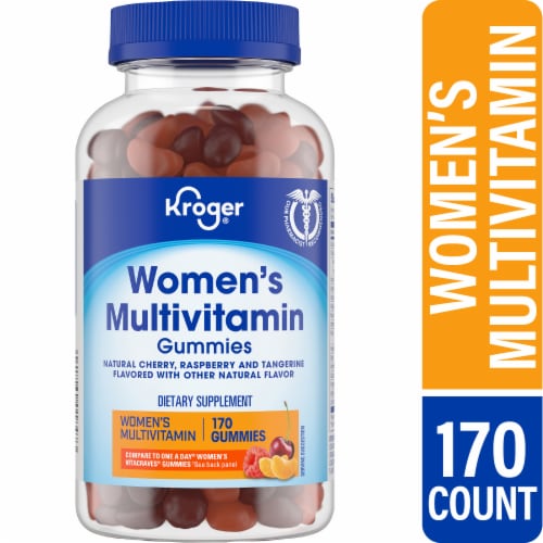 Kroger® Women's Daily Multivitamin Gummies Perspective: front