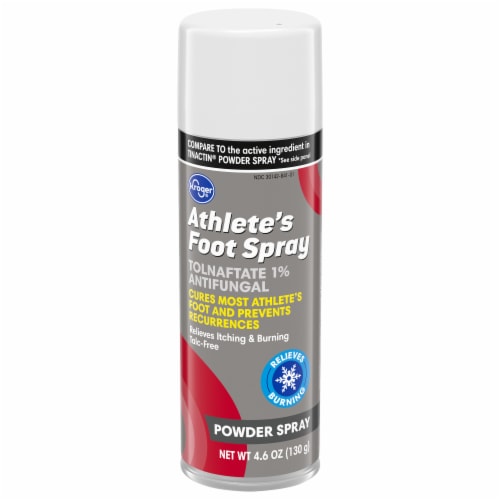 Kroger® Athletes Foot Tolnaftate Anti-Fungal Powder Spray Perspective: front