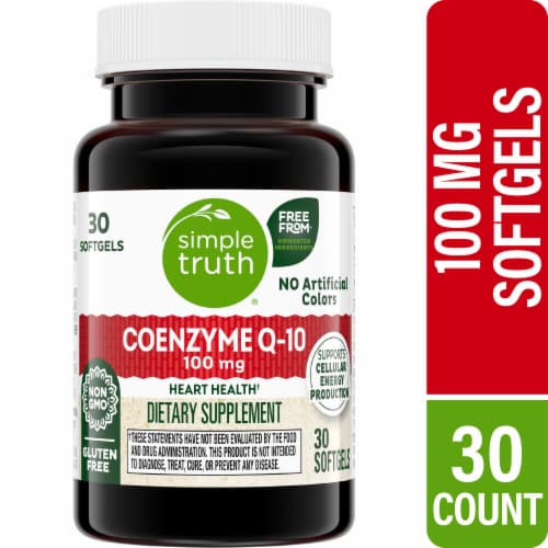 Simple Truth® CoQ10 100 mg Perspective: front
