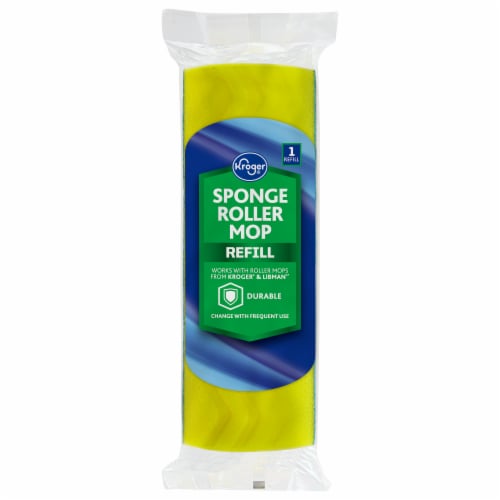 Kroger® Sponge Roller Mop Refill Perspective: front