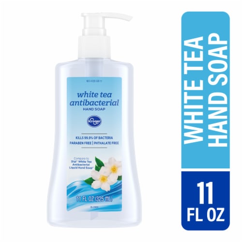 Kroger® White Tea Scent Antibacterial Liquid Hand Soap Perspective: front
