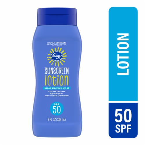 Kroger® Broad Spectrum Sunscreen Lotion SPF 50 Perspective: front
