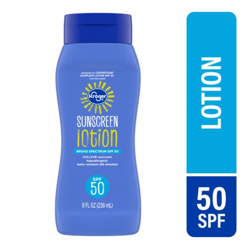 Kroger® Broad Spectrum Sunscreen Lotion SPF 50 Perspective: front