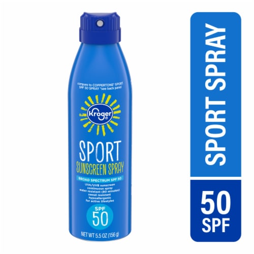 Kroger® Sport Sunscreen Spray SPF 50 Perspective: front