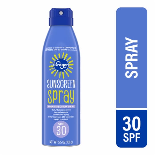 Kroger® Moisturizing Sunscreen Spray SPF 30 Perspective: front