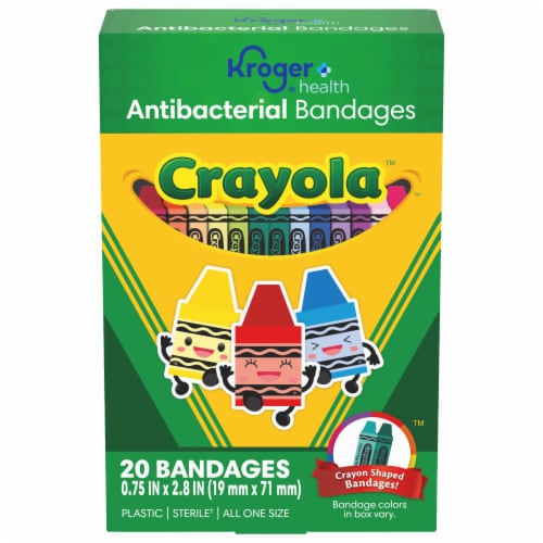 Kroger® Crayola™ Kids Bandages Perspective: front