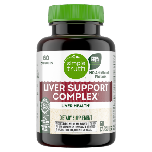 Simple Truth® Liver Health Support Supplement Perspective: front