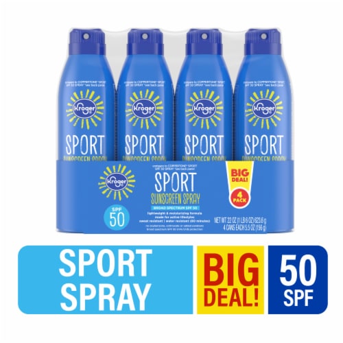 Kroger® SPF 50 Sport Sunscreen Perspective: front