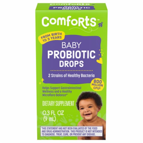 Comforts™ Baby Probiotic Drops Perspective: front