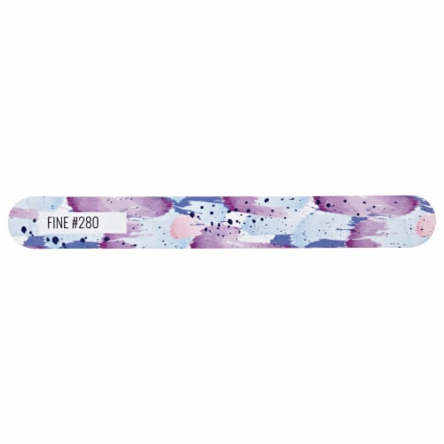 Pretty Savvy Abstract Nail File Perspective: front