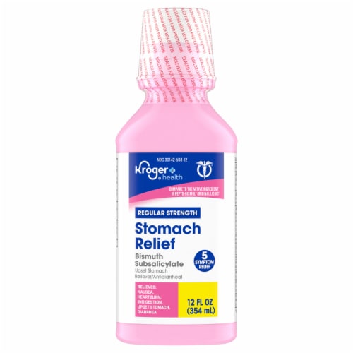 Kroger® Health Regular Strength Stomach Relief Perspective: front