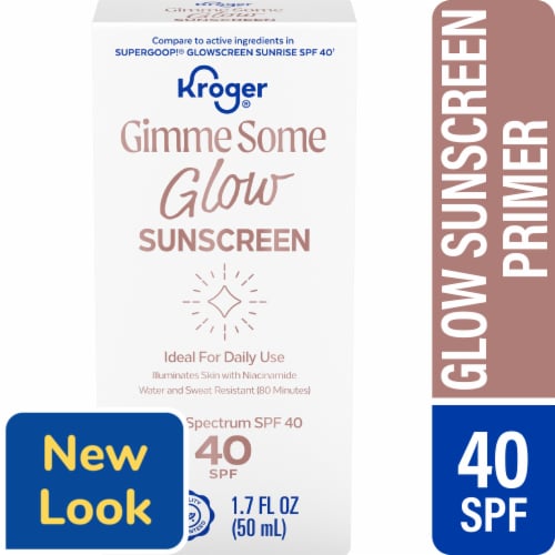 Kroger® Gimme Some Glow Sunscreen Lotion SPF 40 Perspective: front