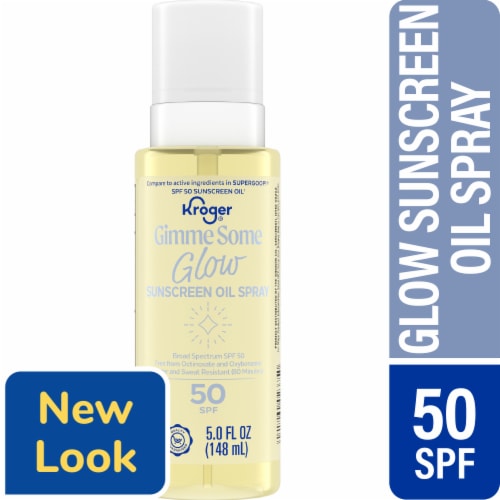 Kroger® Gimme Some Glow Sunscreen Oil Spray SPF 50 Perspective: front