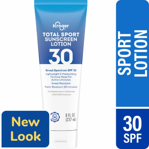 Kroger® Total Sport Sunscreen Lotion SPF 30 Perspective: front