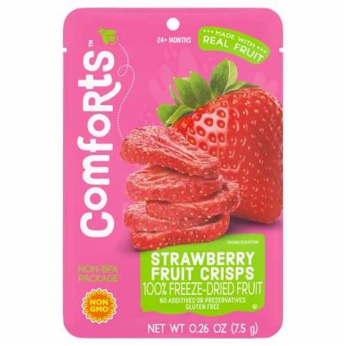 Comforts™ Strawberry Fruit Crisps Perspective: front