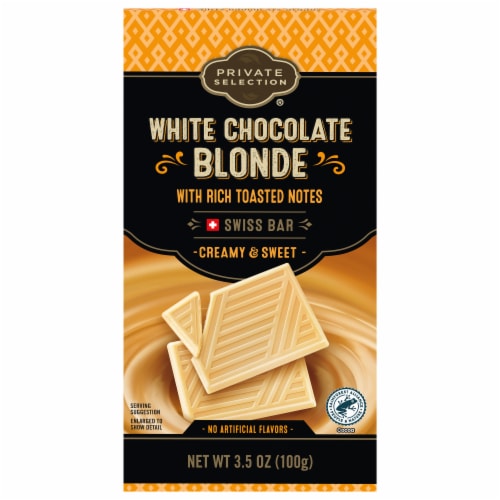 Private Selection® White Chocolate Blonde Swiss Bar Perspective: front