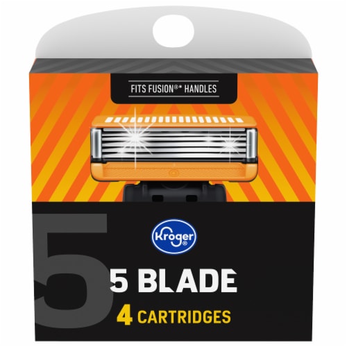 Kroger® Blade and Cartridges Razor Pack Perspective: front