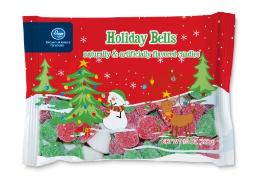 Kroger® Holiday Bells Gummy Candies Perspective: front