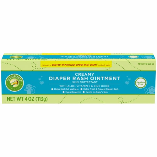 Comforts™ Baby Creamy Diaper Rash Ointment Perspective: front