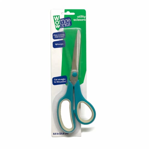 Office Works Utility Scissors - Blue, 8.5 in - Kroger