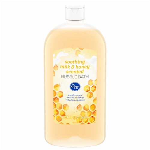 Kroger® Milk & Honey Bubble Bath Perspective: front