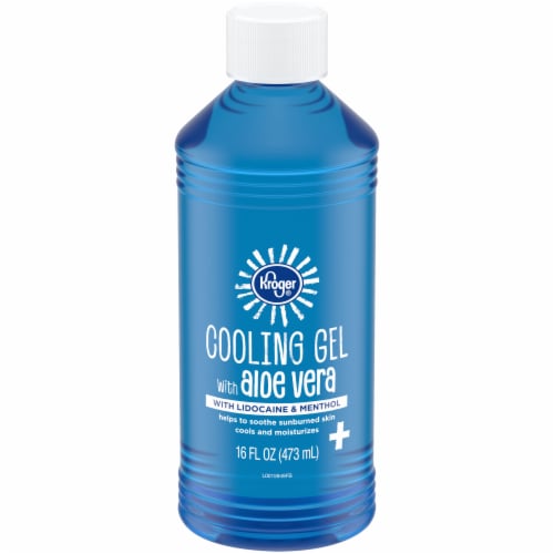 Kroger® Aloe Vera Pain Relieving Cooling Gel Bottle Perspective: front