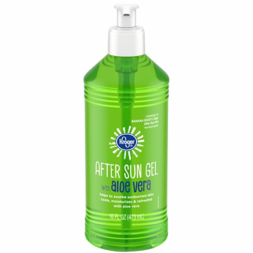 Kroger® After Sun Gel with Aloe Vera Bottle Perspective: front