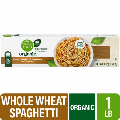 Simple Truth Organic™ 100% Whole Wheat Spaghetti