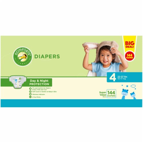 Baby Dry Extra Protection Diapers, Size 4, 150 Count, 150 Diapers - Kroger