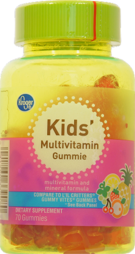 Kroger® Kids Multivitamin Gummies 70 Count Perspective: front