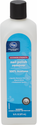 Kroger® Maximum Strength Nail Polish Remover Perspective: front