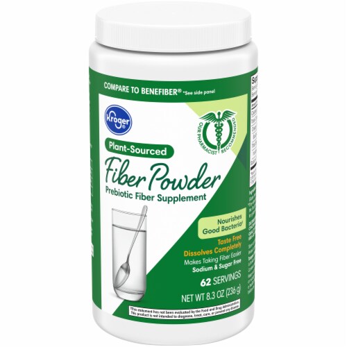 Kroger® Plant-Sourced Prebiotic Fiber Supplement Powder Perspective: front