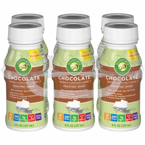 Comforts™ Balanced Nutrition Chocolate Pediatric Shake Perspective: front