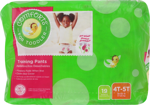 Comforts™ For Toddler Day & Night Training Pants Girls 4T-5T (37+ lbs), 19  count - Fry's Food Stores