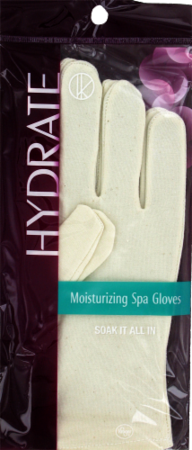 Kroger® Hydrate Moisturizing Spa Gloves Perspective: front