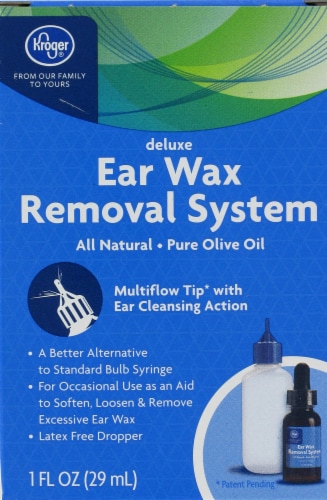 Kroger® Deluxe Ear Wax Removal System, 1 fl oz - Kroger